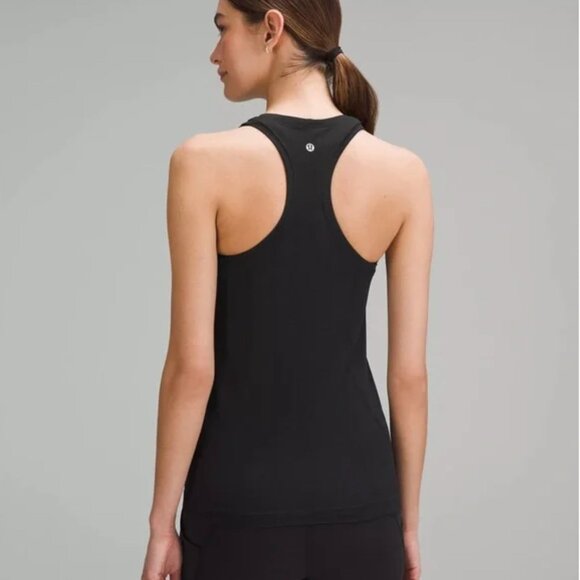 Lululemon Swiftly Tech Racerback Tank Top Hip Length (Black) - Size 10 - Picture 8 of 11